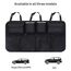 URAQT Kofferraum Organizer, Auto Aufbewahrungstasche, Kofferraumtasche, Wasserdichten Taschen mit Starkes elastisches, Zauberstabstruktur für SUV, Schwarz
