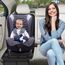 Gigmeta Kindersitzunterlage, Premium rutschfest Wasserabweisender Autositzschoner, Rücksitzschoner für Babyschale, Kindersitz & Haustiere, ISOfix geeigneter Sitzschoner für alle Kindersitze