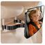 Mirrorsafe Babyspiegel Auto Rücksitz Spiegel Rückbank - 2026 Haken Clip Stabiler Bruchsicherer Autospiegel Baby, 360°Verstellbarer Babyspiegel Erstausstattung Auto Zubehör für Kinder KFZ Kopfstützen
