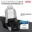 PROTEX Kindersitzunterlage [Testsieger 2025] ISOFIX-geeignet | Wasserabweisender Polyester Stoff mit gepolsteter Sitzfläche | S