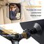 Spiegel Auto Baby Rückbank,360° Baby Autospiegel,rückspiegel für baby mit Haken Clip,baby spiegel Erstausstattung,Groß Vision baby spiegel auto,bruchsichere Crash getestet und zertifiziert