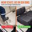 LIONSTRONG® Kindersitzunterlage - EXTRA Schutz [ISOFIX GEEIGNET] - wasserabweisender Autositzschoner Polyester Stoff - Sitzschutz Sitzschoner Auto Kindersitz - universell kompatibel - Schwarz klein