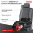 PROTEX Kindersitzunterlage [Testsieger 2025] ISOFIX-geeignet | Wasserabweisender Polyester Stoff mit gepolsteter Sitzfläche | S