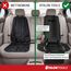 ATHLON TOOLS 2X Kindersitzunterlage mit Seitenschutz - Optimale Passform - Isofix kompatibel - Dick gepolstert - für Kindersitze, Babyschalen und Sitzerhöhungen - Patentiertes Design