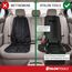 ATHLON TOOLS Kindersitzunterlage Auto mit Seitenschutz - Optimale Passform - Isofix kompatibel - Dick gepolstert - für Kindersitze, Babyschalen und Sitzerhöhungen - Patentiertes Design aus Hamburg