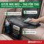 ATHLON TOOLS Kindersitzunterlage Auto mit Seitenschutz - Optimale Passform - Isofix kompatibel - Dick gepolstert - für Kindersitze, Babyschalen und Sitzerhöhungen - Patentiertes Design aus Hamburg