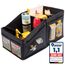 HerzensKind Auto Organizer Rücksitz – Faltbarer Rücksitz Organizer Kinder | Autositz Organizer mit Netz & Hauptfach | Kinder Auto Organizer für Spielzeug, Windeln & Snacks
