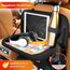 SURDOCA Autositz Organizer mit Klapptisch, 7 Taschen, Tablet-Tasche, Hängende Rücksitz-Organizer für Kinder & Reisen, Universal für die meisten Autos