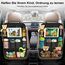 Ezilif Rückenlehnenschutz Auto Kinder Stärke-Upgrade, Autositz Organizer mit 10 Aufbewahrungsbeuteln, Auto Organizer Kinder Leicht Zu Reinigen, Wasserdichter für Rücksitz organizer (2 Stück)