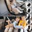 Gigmeta Kindersitzunterlage, Premium rutschfest Wasserabweisender Autositzschoner, Rücksitzschoner für Babyschale, Kindersitz & Haustiere, ISOfix geeigneter Sitzschoner für alle Kindersitze