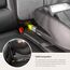 reer Kindersitz-Unterlage TravelKid MaxiProtect, Autositz-Schutzunterlage mit Rückenlehnen-Schutz, rutschfeste Unterlage, ISOFIX geeignet, für alle herkömmlichen Modelle, grau