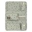 LÄSSIG Autoorganizer Autorücksitzorganizer Rücksitztasche für Auto zum Hängen zusammenklappbar/Car Wrap-to-Go Happy Prints Oliv