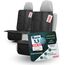 PROTEX© Kindersitzunterlage [Testsieger 2025] ISOFIX-geeignet | Wasserabweisender Polyester Stoff mit gepolsteter Sitzfläche | L (Doppelpack)