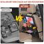 Oneyus Autositz Organizer, Auto Organizer, Große Rückenlehnenschutz, Auto Kinder Multifunktional Wasserdicht, 600D Oxford Rücksitz Organizer für bis zu 11-Zoll Tablet