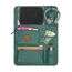 LÄSSIG Autoorganizer Autorücksitzorganizer Rücksitztasche für Auto zum Hängen zusammenklappbar/Car Wrap-to-Go Dark Green