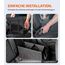 LIONSTRONG® Auto Organizer [EXTREM STABIL DURCH KUNSTSTOFFPLATTEN] - Universeller Rückbank Organizer für den Rücksitz & Beifahrersitz - Ideal für den Urlaub, viel Platz für Spielzeug - Wasserabweisend