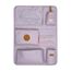 LÄSSIG Autoorganizer Autorücksitzorganizer Rücksitztasche für Auto zum Hängen zusammenklappbar/Car Wrap-to-Go Lilac