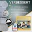 PROTEX© Kindersitzunterlage - ISOFIX-geeignet, Anti-RUTSCH-Unterfläche | Wasserabweisender & besonders hochwertiger 600D Stoff mit gepolsteter Sitzfläche (L, 2er Set), (grau)