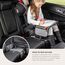 Reer Kindersitz-Unterlage TravelKid Protect, rutschfeste Unterlage, ISOFIX geeignet, für alle herkömmlichen Modelle, grau (Packung mit 2)