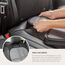 Reer Kindersitz-Unterlage TravelKid MaxiProtect, Autositz-Schutzunterlage mit Rückenlehnen-Schutz, rutschfeste Unterlage, ISOFIX geeignet, für alle herkömmlichen Modelle, grau (Packung mit 2)
