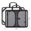 Reer Malunterlage für unterwegs TravelKid Play, leicht und stabil, praktische Taschen, wasserabweisend, schmutzabweisend, grau (Packung mit 2)