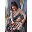 LÄSSIG Baby Strickdecke für Autositz Autositzdecke Einschlagdecke Babyschale 100% Bio-Baumwolle GOTS anthracite