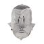 LÄSSIG Baby Strickdecke für Autositz Autositzdecke Einschlagdecke Babyschale 100% Bio-Baumwolle GOTS anthracite