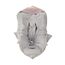 LÄSSIG Baby Strickdecke für Autositz Autositzdecke Einschlagdecke Babyschale 100% Bio-Baumwolle GOTS dusky pink