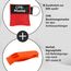 GoLab Erste Hilfe Set Outdoor für Wandern, Reisen und Fahrrad nach DIN 13167 - First Aid Kit mit Signalpfeife und Beatmungsmaske - Made in Germany - Notfall Ausrüstung - Reiseapotheke