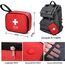 HONYAO® Erste Hilfe Set, Mini Reiseapotheke 90 Teilig, Notfalltasche Notfallset Klein für Outdoor Zuhause Auto Arbeitsplatz Camping Motorrad Fahrrad Wandern Notfall
