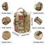 Erste Hilfe Set, Medizinische Taktische Tasche,Medizinische Tasche für Camping, Jagd, Wandern, Zuhause,Auto und Abenteuer,Trauma Kit,Military Combat Survival Everyday Carry Blutungskontrolle