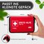 2x Mini Erste Hilfe Set - Outdoor, Fahrrad, Wandern, Reise, Klein, First Aid Kit, Unterwegs, Kinder