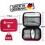 Zenwells® Erste-Hilfe-Set nach DIN 13167 – mit CPR Maske & Rettungsdecke – wasserdicht & kompakt – ideal für Outdoor, Reise & Alltag