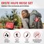 WALSER Premium Mini Erste Hilfe Set 2026, wasserfestes Notfall-Set Outdoor/Camping/Fahrrad, 31-teiliges Reiseapotheke Set, kompaktes Erste Hilfe Set Outdoor, Mini Verbandskasten 2026, First Aid Kit