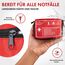 WALSER Premium Mini Erste Hilfe Set 2026, wasserfestes Notfall-Set Outdoor/Camping/Fahrrad, 31-teiliges Reiseapotheke Set, kompaktes Erste Hilfe Set Outdoor, Mini Verbandskasten 2026, First Aid Kit