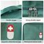 WOGOPRO 2stk Medikamententasche Große Kapazität Medizinische Notfalltasche Leer wasserdichte Medizin Aufbewahrungstasche Tragbar Medikamententasche Für Home, Office, Reisen(Grün)