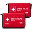 2x Mini Erste Hilfe Set - Outdoor, Fahrrad, Wandern, Reise, Klein, First Aid Kit, Unterwegs, Kinder