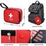 HONYAO Erste Hilfe Set 5 Stück, Mini Reiseapotheke, Notfalltasche Notfallset Klein für Outdoor Zuhause Auto Arbeitsplatz Camping Motorrad Fahrrad Wandern Notfall