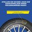 MICHELIN Radkappe MX-ABS 15 Zoll Universal Radzierblende 4er Set Fürs Auto ABS Kunststoff, Schwarz/Silber