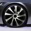 All4You Radzierblenden Draco CS Schwarz Silber 15" Zoll Radkappen Radblenden 4 Stück Silver Black