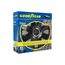 Goodyear Radzierblenden Flexo, Radkappen, 15 Zoll, schwarz, 4 Stück, flexibles Material, für den perfekten Alufelgen-Look