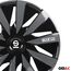 Sparco SPC1691BKGR Radzierblenden Lazio 16-Zoll Schwarz/Grau