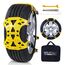 CCLIFE Schneeketten 6 Stück Universal Reifenketten für Reifenbreite 175-275 mm für meisten PKW LKW SUV