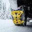 CCLIFE Schneeketten 6 Stück Universal Reifenketten für Reifenbreite 175-275 mm für meisten PKW LKW SUV