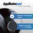 detailmate Reifen- und Kunststoffpflege Bundle Basis | Soft99 Tire Black Wax 170g + 2X Applikatorpad + 1x Mikrofaser Poliertuch 550GSM | Reifenwachs mit Färbungseffekt