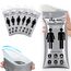 2XK-NOV Einweg Urinbeutel für Unterwegs Frauen - Nottoilette für das Auto, Mobile Mini Toilette Camping Beutel, Reisetoilette, Pinkelflasche für Manner, Notfall Urinal, Urinflasche (2 Stück)