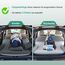 Ciremiv Car Auto Matratze mit dem Umfassendsten Auto Camping Schlafzubehör,Auslaufsichere, Bequeme, Langlebige Auto Luftmatratze,Luftbetten with Luftpumpe, für SUV Minivan MPV Road Trip Dachzelt