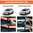 Wisamic Auto Dachbox 425 Liter Faltbar Dachtasche Wasserdicht Dachkoffer Tragbar Aufbewahrungsbox mit Anti-Rutsch Matte für Auto mit/ohne Reling zu Reisen und Gepäcktransport
