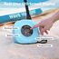 Hydrohero Elektrische SUP Pumpe 20PSI, Intelligentes Zweistufiges Aufblasen & Entleeren Paddle Board Pumpe, Wiederaufladbar Auto-Off SUP Luftpumpe für Paddle-Boards, Surf-Kites, Zelte, Boote (Blau)