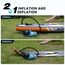 TOPUMP SUP Pumpe Elektrisch Akku TPS300, 20 PSI Hochdruck Elektrische SUP Luftpumpe, 96,2 Wh, Type-C Schnellladung, Auto-Off für Aufblasbare Stand Up Paddle Boards, Boote, Kajak, Kitesurf
